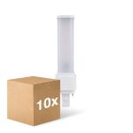 Multipack 10x Ledvance Dulux-D LED 9W - 840 Cool White | 2-Pin - Replaces 26W