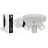 D'Lite Ceiling Light Trop Metal White | Suitable for 3x GU10 