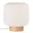 Nordlux Table Lamp Milford Glass Brown | Suitable for 1x E27