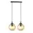 Emibig Pendant Cosmo Steel Black | Suitable for 2x E14 - Max 10W