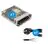 Mean Well Driver | LRS10024 | IP20 | 24V | 100W + Power Cable 2m with Earth