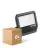 Multipack 6x Ledvance LED Floodlight Aluminium Black 41W 5500lm 100D - 830 Warm White | IP66 - Symmetrical