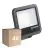 Multipack 4x Ledvance LED Floodlight Aluminium Black 69W 9150lm 100D - 830 Warm White | IP66 - Symmetrical