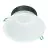 Philips LED Downlight Coreline DN142B Aluminium White 19.2W 2300lm 60D - 830 Warm White | Cutout 200mm - IP20 - Dimmable - White Reflector - Emergency