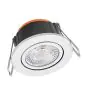Ledvance LED Spot Combo Adjust Aluminium White 6W 600lm 60D - 827-830-840 CCT | 82mm - Cutout 68mm - IP65