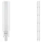Multipack 10x Osram Dulux 7W - 830 Warm White | 4-Pin - Replaces 18W